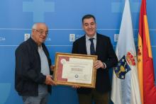 Entrega do diploma de Socio de Honra a Román Rodríguez (25/06/2025)