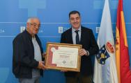 Entrega do diploma de Socio de Honra a Román Rodríguez (25/06/2025)